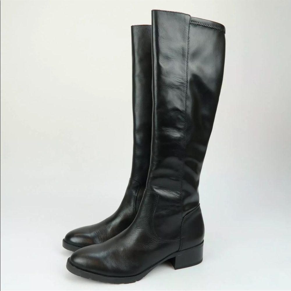 Donald J. Pliner Black Heeled Boots